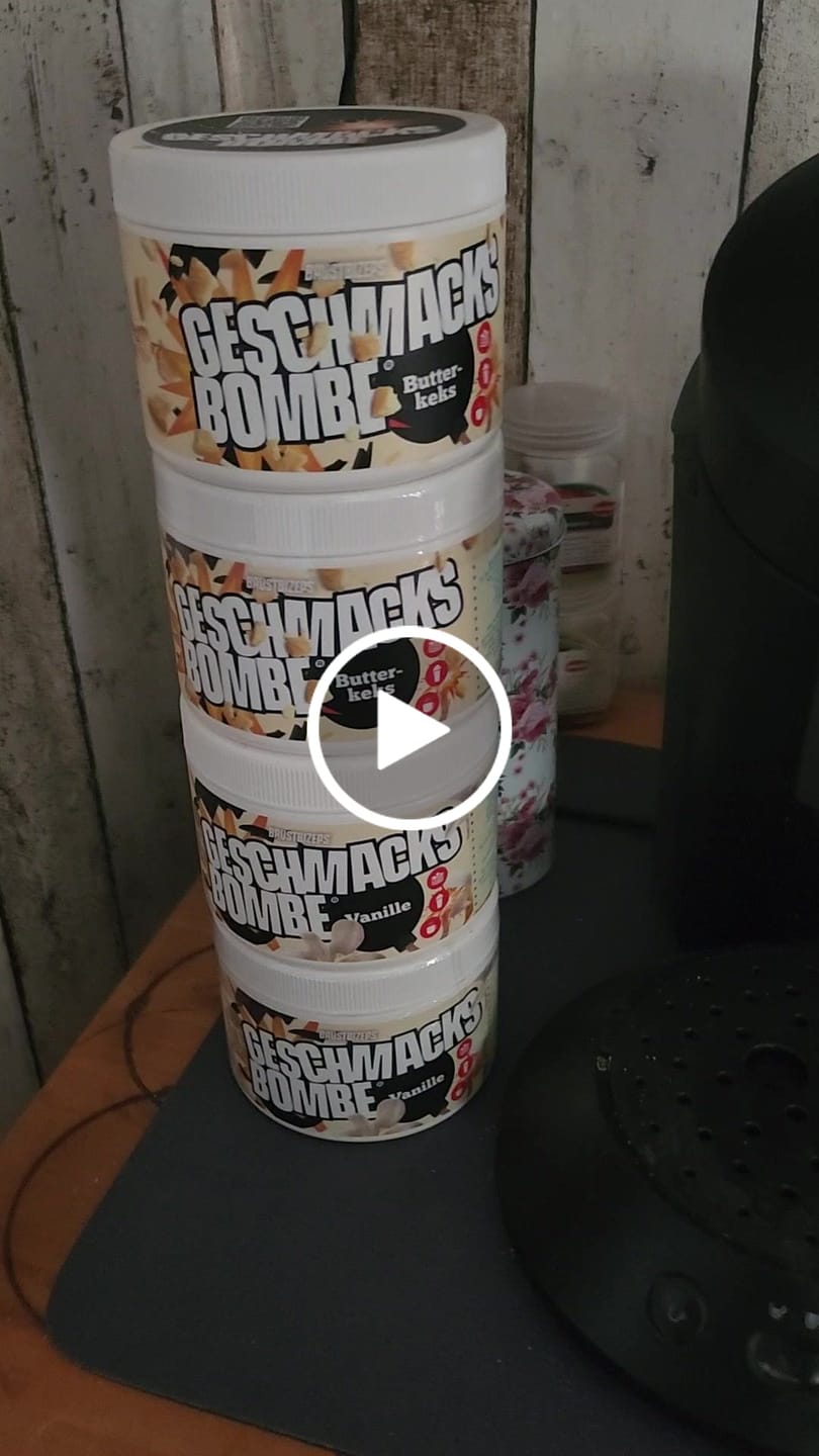 Customer video review of Geschmacksbombe, 200g