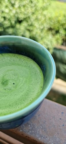 Customer photo review of Premium Matcha Chiran Green Tea