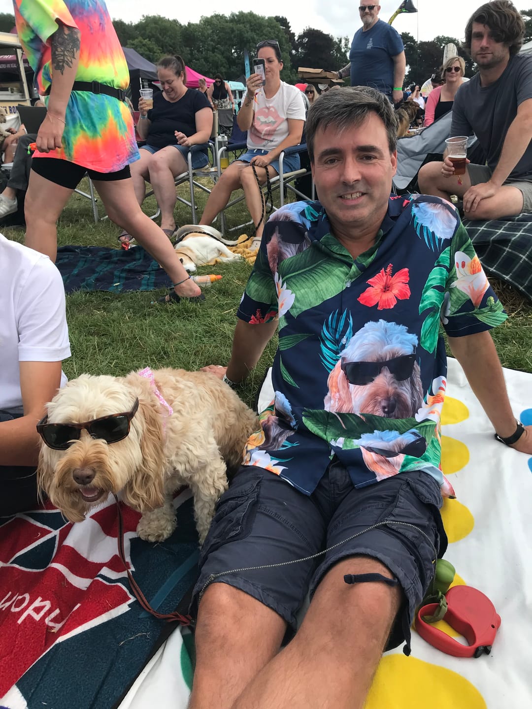 Customer photo review of Your photo - Personalised Hawaiian Shirt