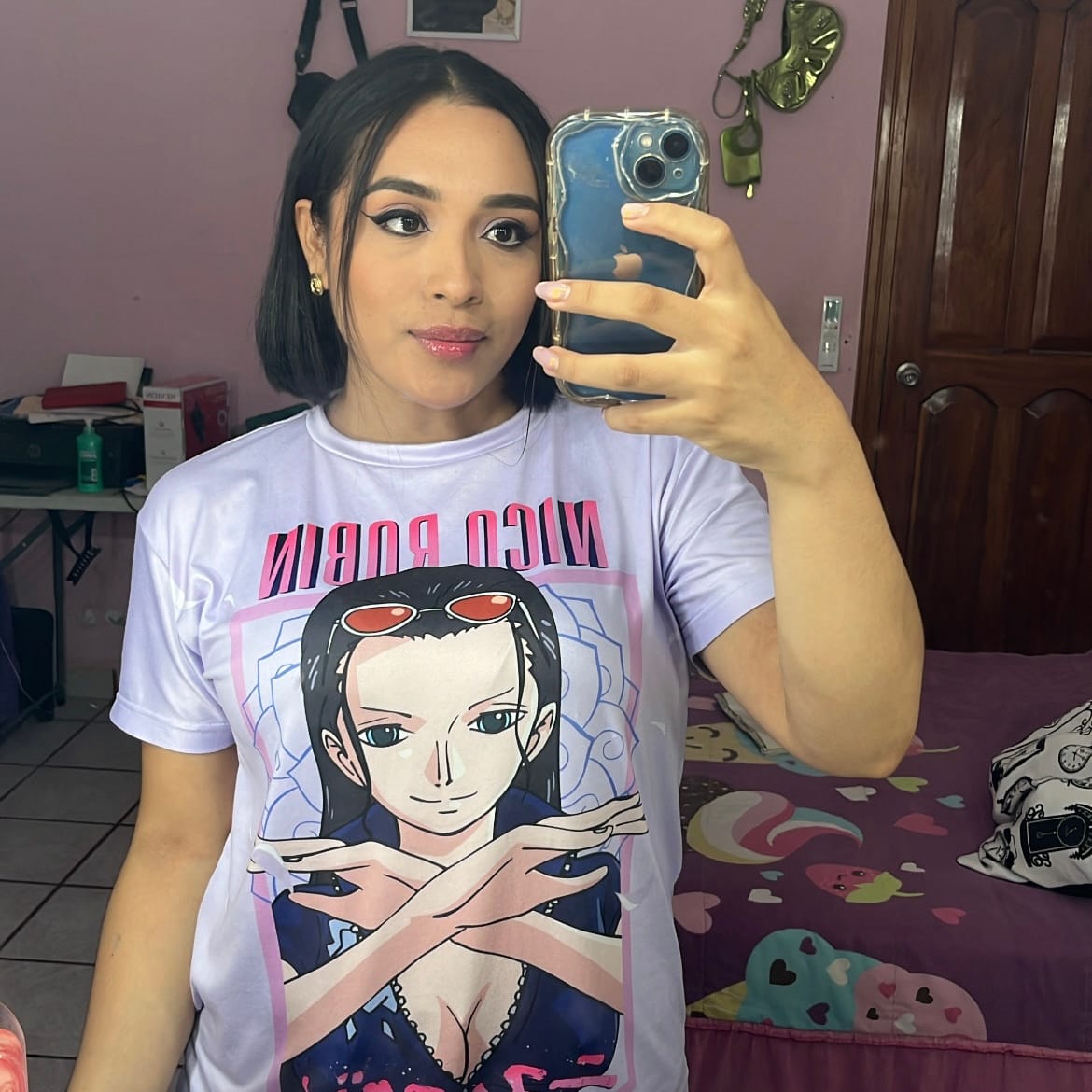 Customer photo review of Playera Pijama Nico Robin