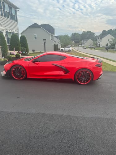 Customer photo review of CUSTOM 2 PIECE FORGED WHEELS SERIES: RV-DC01