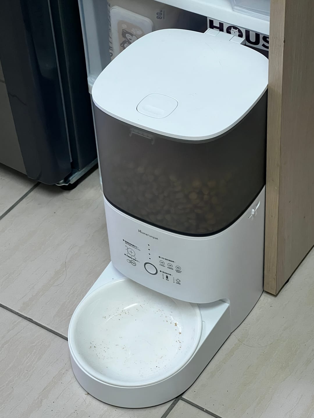 Customer photo review of 霍曼寵物餵食器