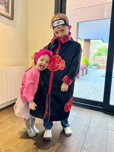 Customer photo review of Naruto Akatsuki Cloak