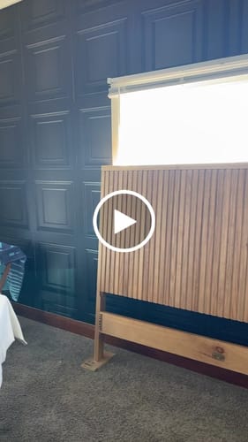 Customer video review of Amara Wood Panel Wallpaper - 5 Colours