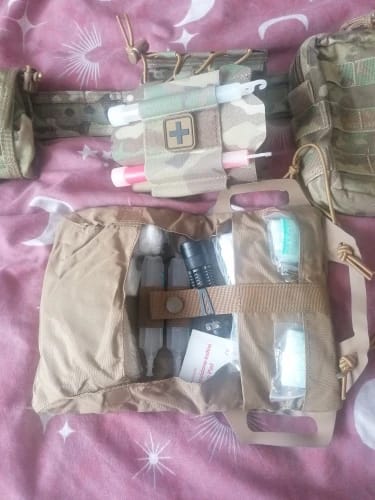 Customer photo review of Pochette MEDIC militaire trousse IFAK