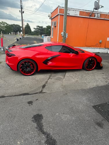 Customer photo review of CUSTOM 2 PIECE FORGED WHEELS SERIES: RV-DC01