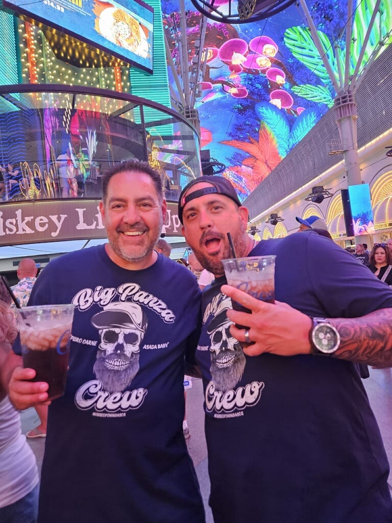 Customer photo review of Premium Big Panza Crew Chingon T-shirt