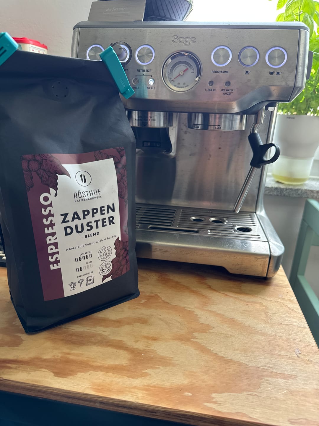 Customer photo review of Espresso „Zappenduster“
