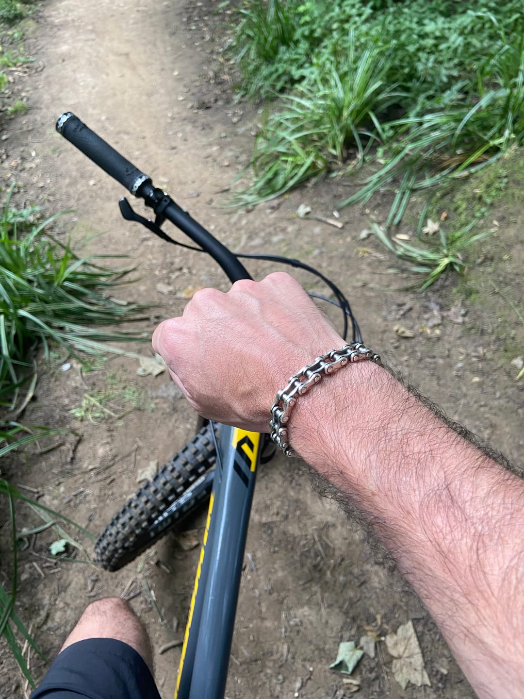 Sterling silver 10mm bike chain bracelet customer review