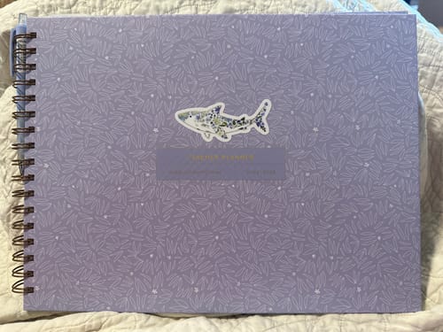 Customer photo review of 2024-2025 Teacher Planner, Windblown