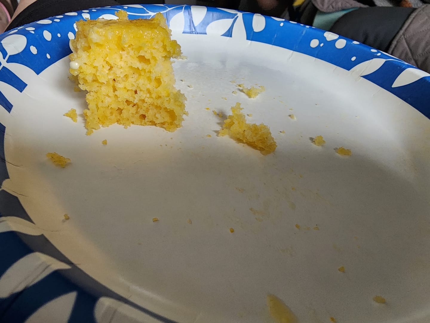 Customer photo review of Cousin T's Gourmet Honey Cornbread Mix