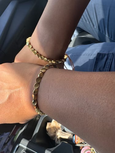 Customer photo review of 3 Tibetan Bracelets of Fortune