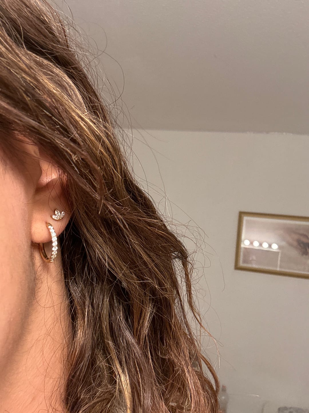 Customer photo review of Klara Ohrringe | 18K vergoldet