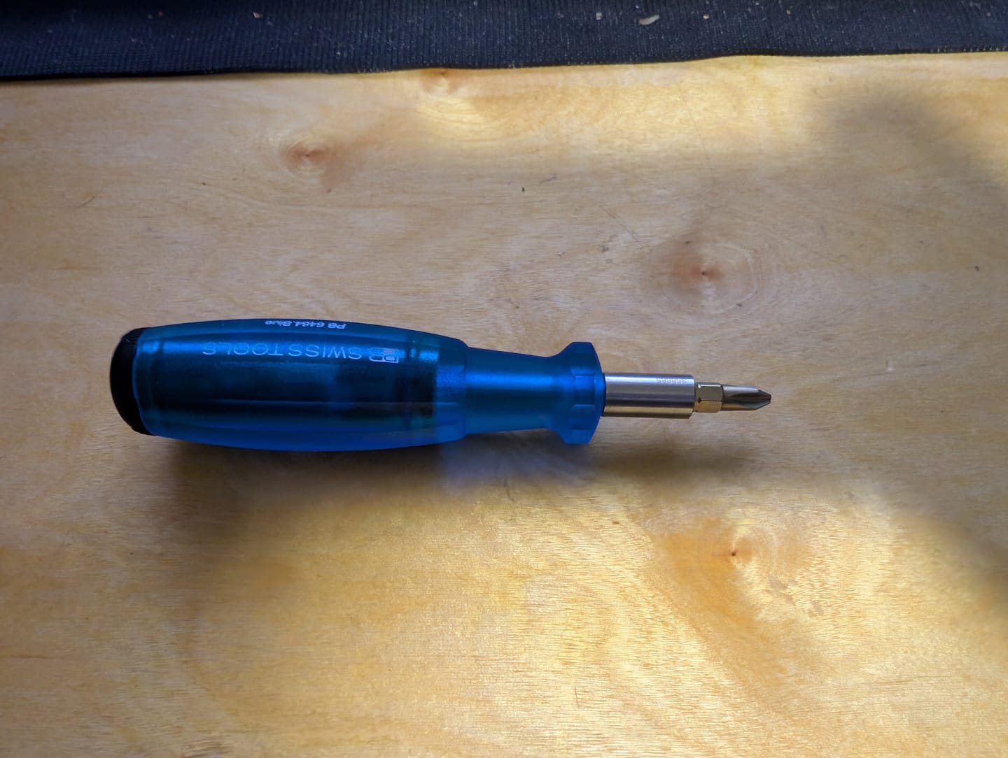 Customer photo review of PB Swiss PB 6464.Blue Bit Holding Screwdriver with Magazine, Slotted, Phillips, TORX®, 9 Pcs