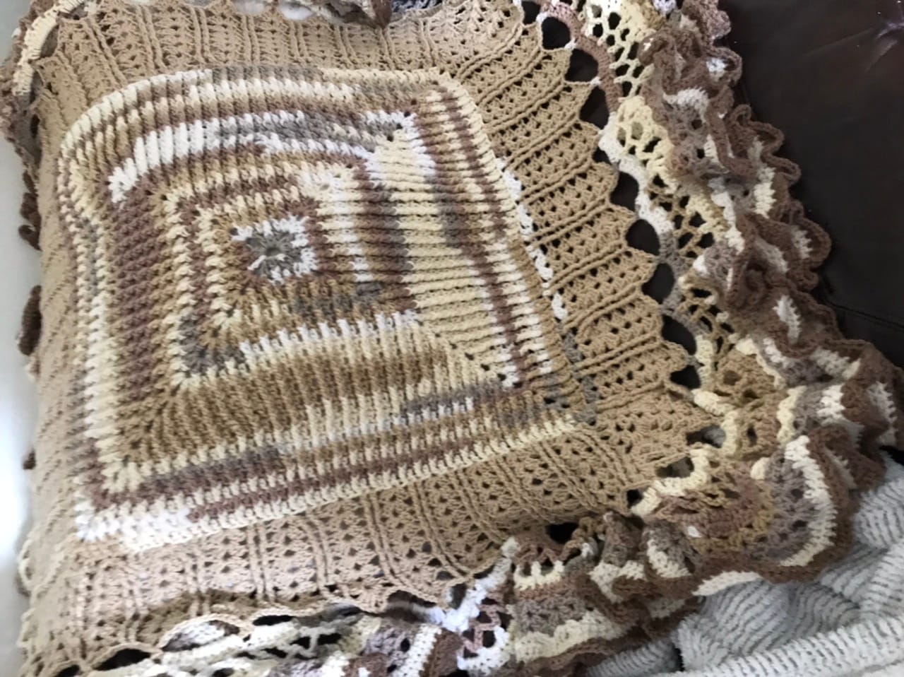 Customer photo review of Extra 2 Mystery Balls of Yarn