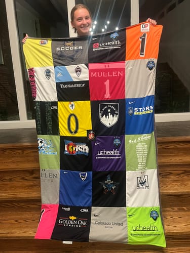 Customer photo review of T-Shirt Quilts