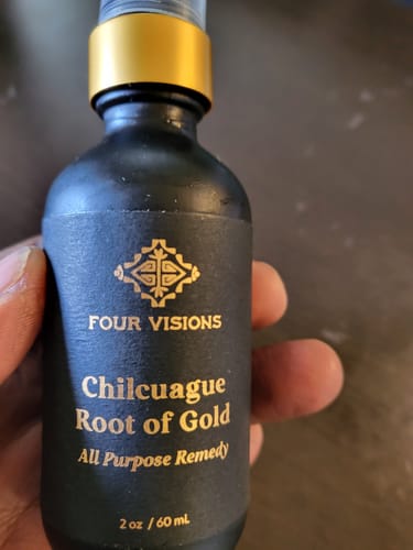 Customer photo review of Chilcuague Root of Gold Healing Spray