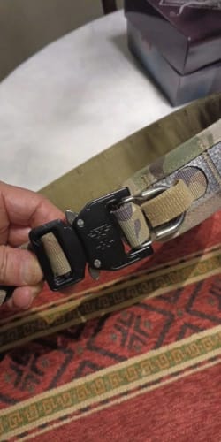 Customer photo review of Ceinture tactique M.O.L.L.E modulaire