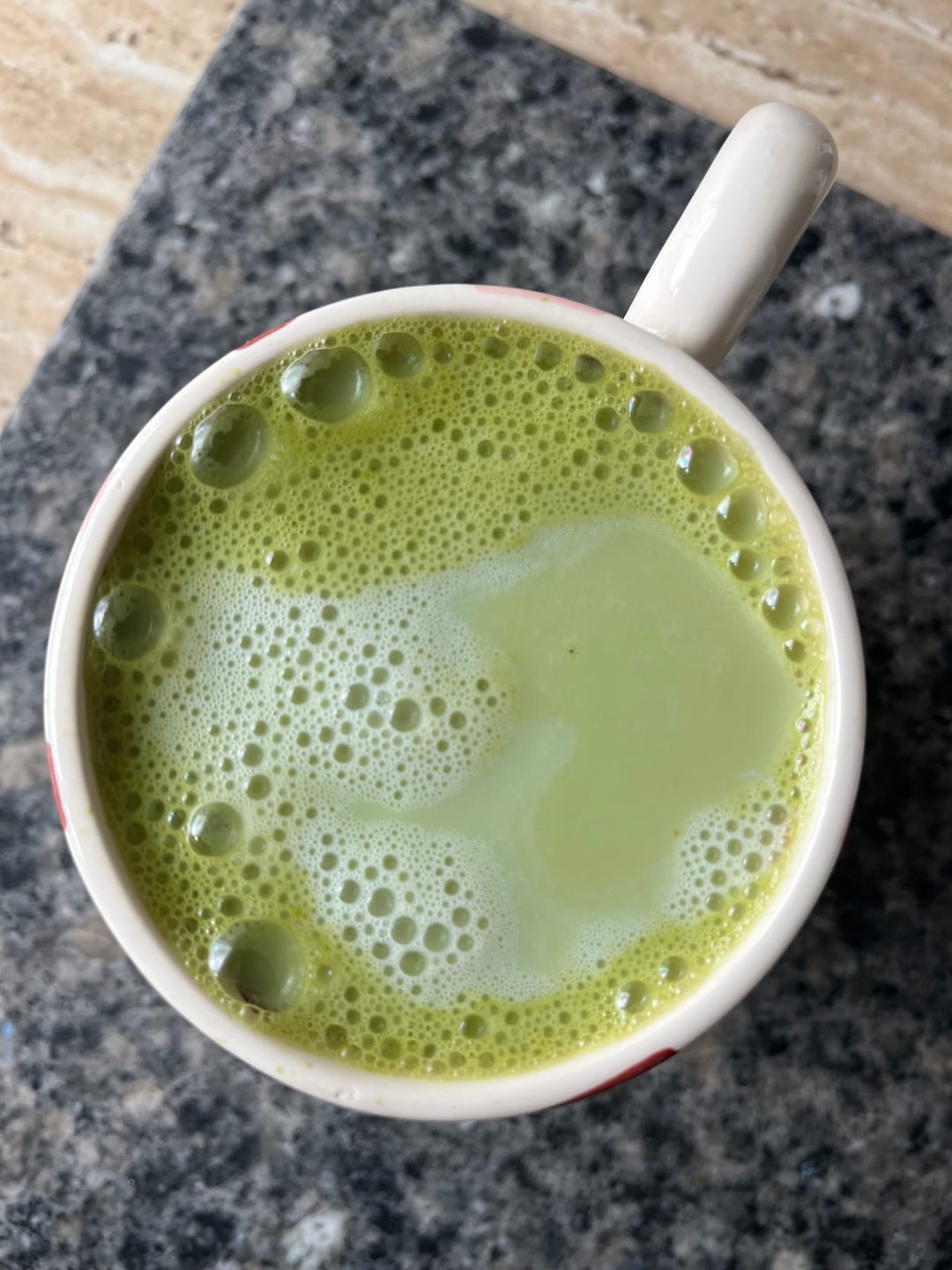 Customer photo review of Chocolate Matcha Sample