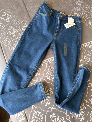 Customer photo review of Pants Skinny Blue