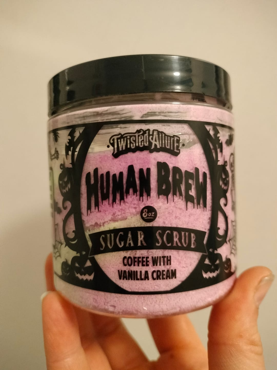 Customer photo review of Human Brew Sugar Scrub           (Coffee & Vanilla Cream)