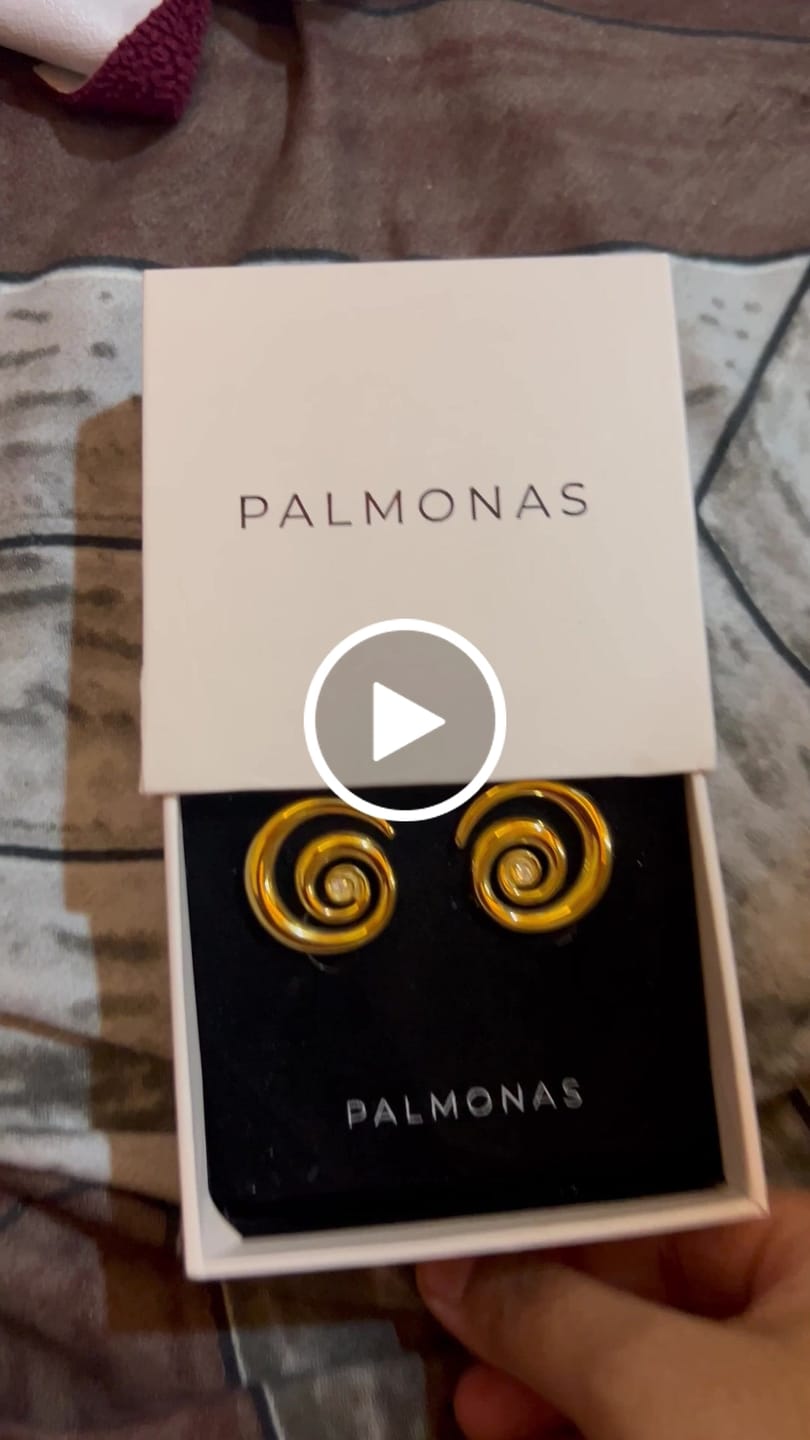 Customer video review of Cosmic Swirl Earrings