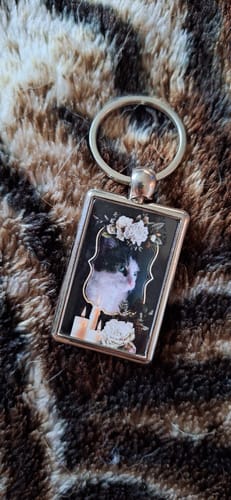 Customer photo review of Schlüsselanhänger mit deinem Foto