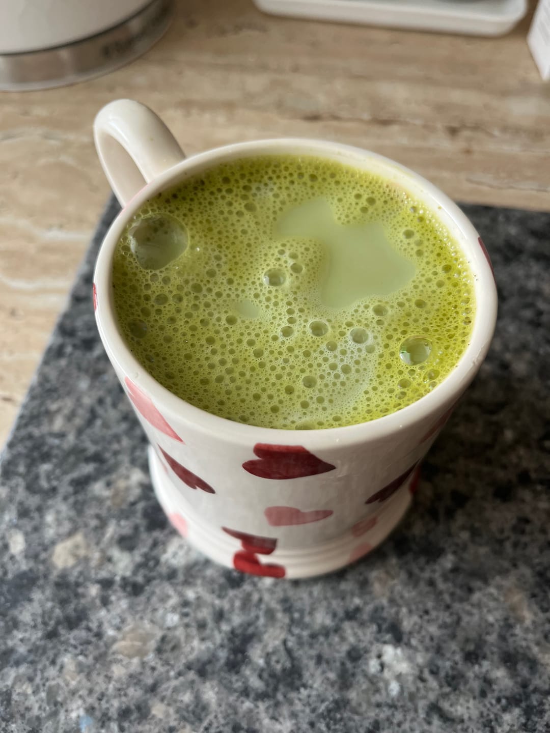 Customer photo review of Vanilla Matcha Sample