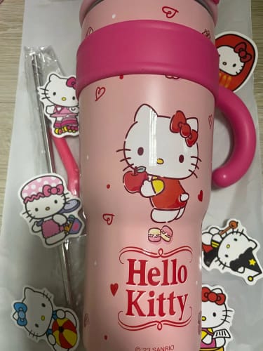 Customer photo review of Bubble Sanrio Drinking Bottles