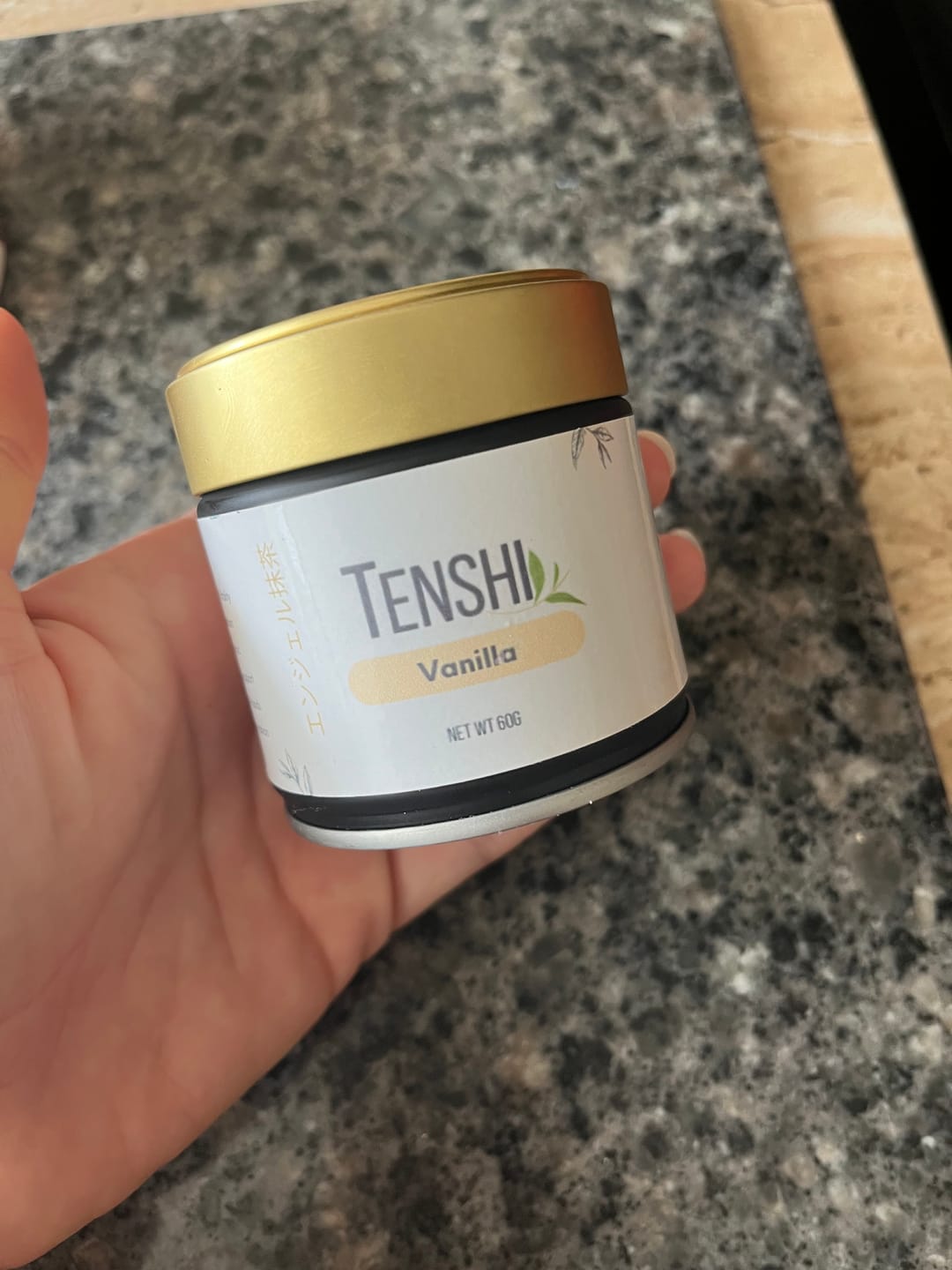 Customer photo review of Vanilla Organic Matcha Blend