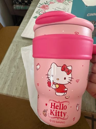 Customer photo review of Bubble Sanrio Drinking Bottles