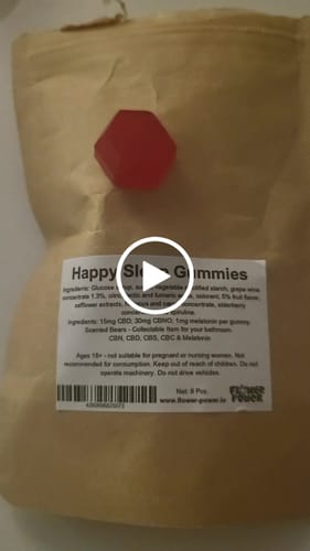 Customer video review of Happy Sleep Gummies