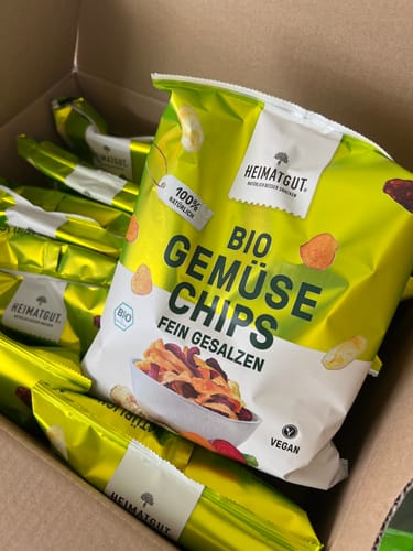 Customer photo review of Bio Gemüse Chips - MHD: 12.07.24