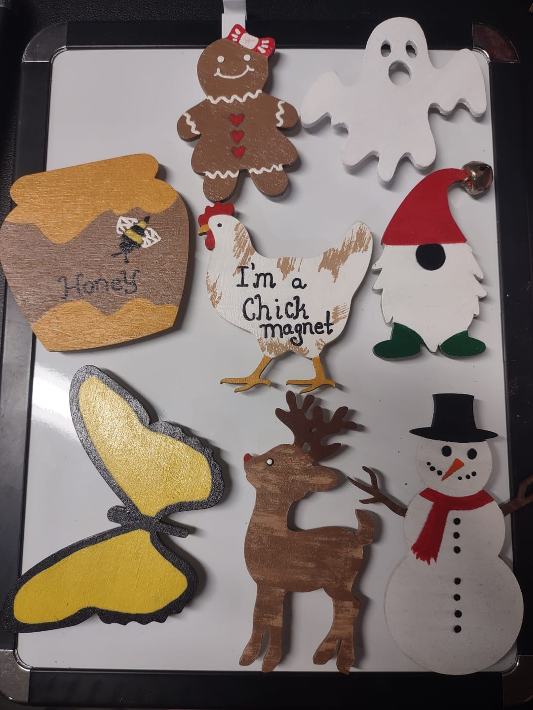 Customer photo review of Unfinished Wood Butterfly Silhouette - Craft- up to 24" DIY