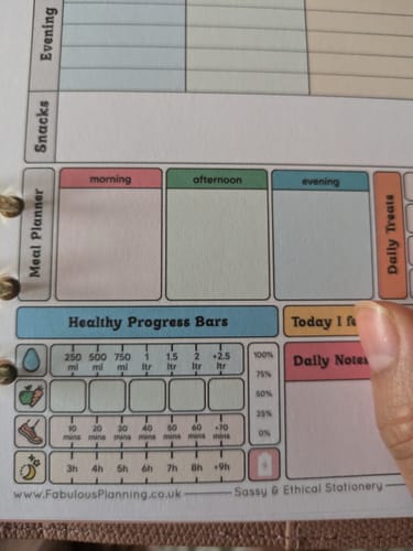 Customer photo review of Slimming World - Compact - Organiser Refill