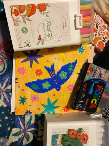 Customer photo review of Uni Posca PC-5M - Set 8 Marcadores Punta Media
