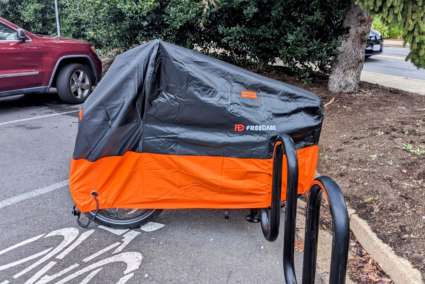 Customer photo review of Freedare Waterproof Bike Cover