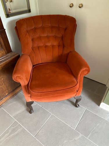 Customer photo review of Fabric Paint -- Orange