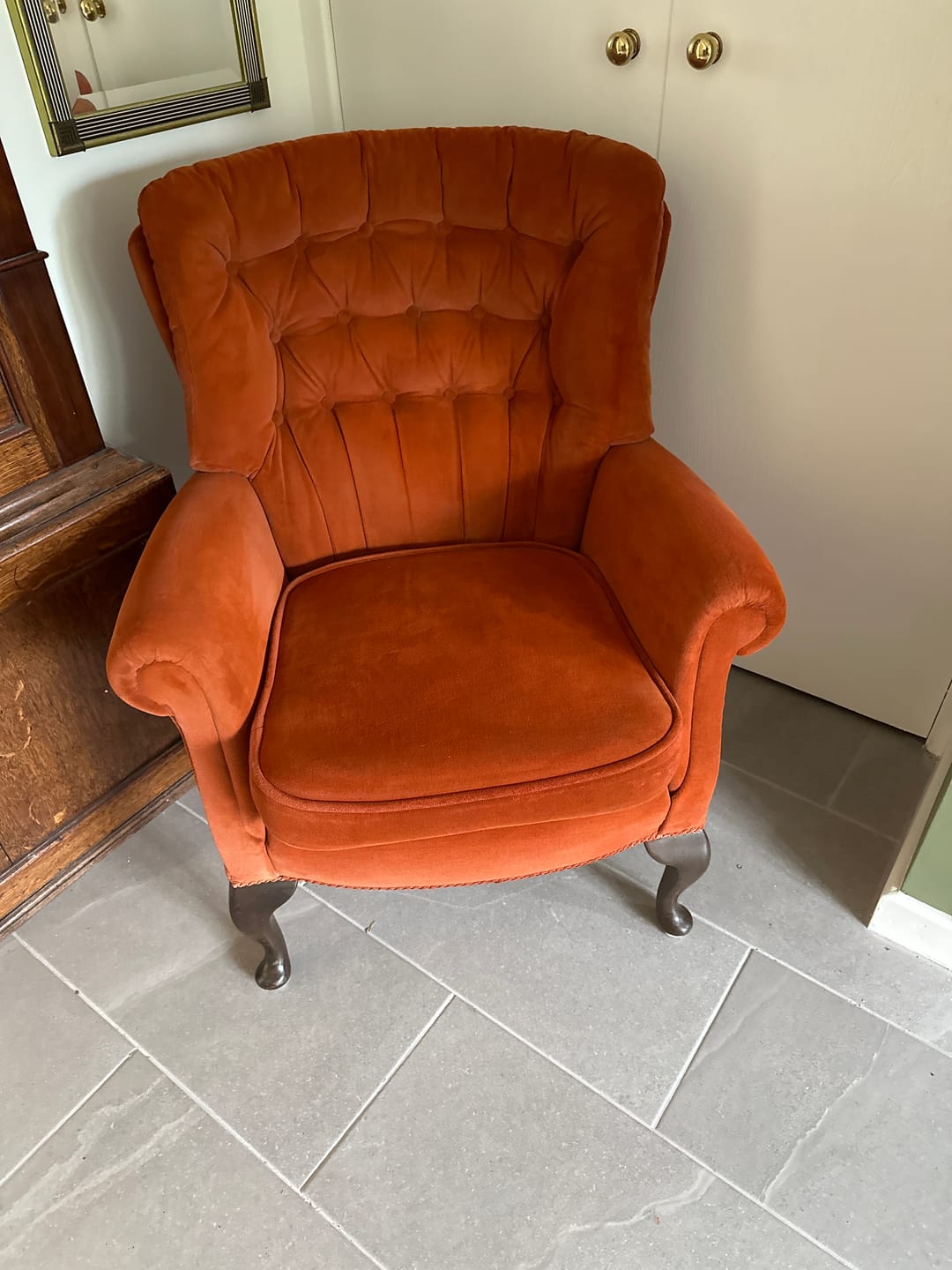 Customer photo review of Fabric Paint -- Orange