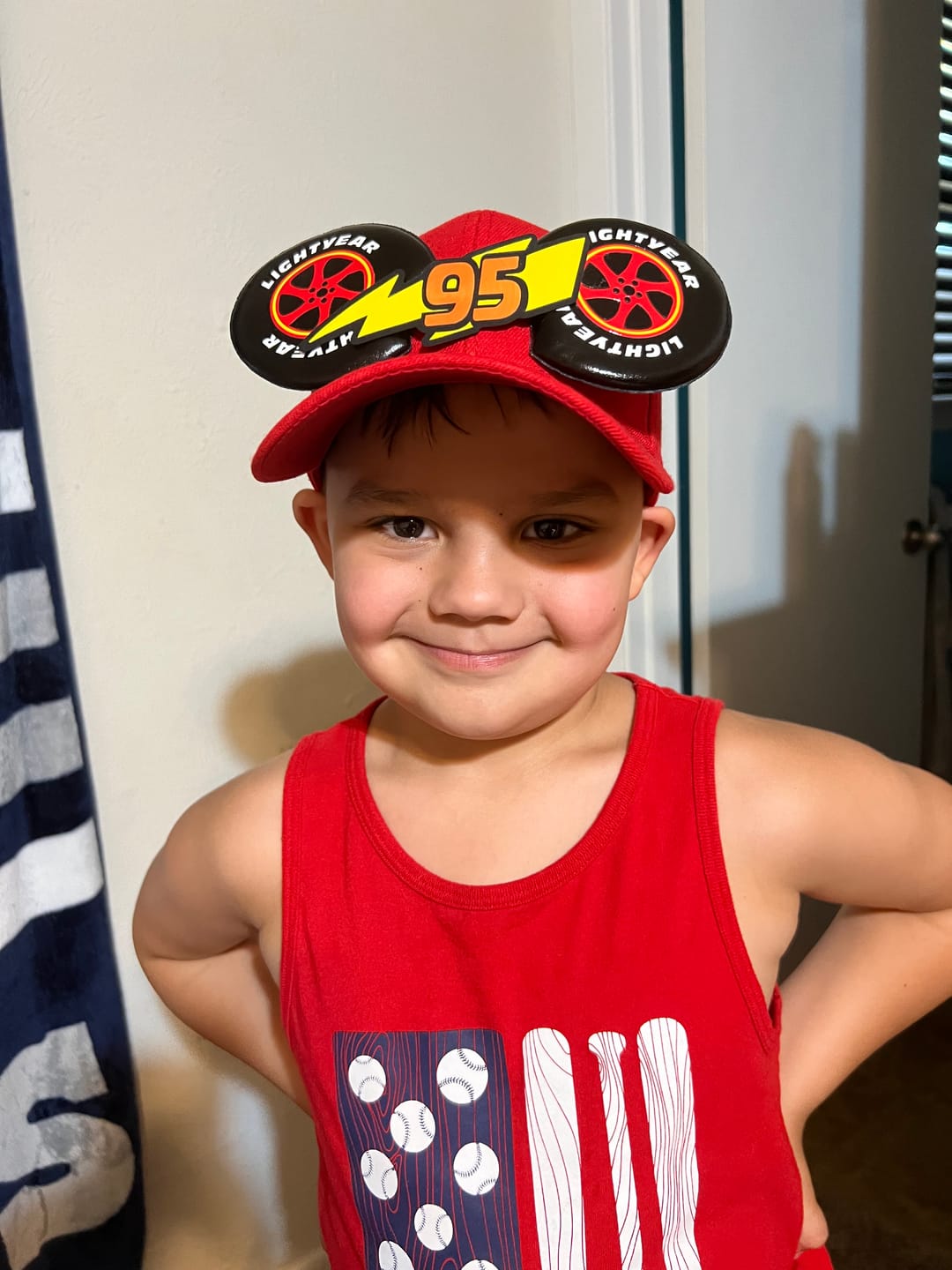 Customer photo review of Cars Mickey Hat