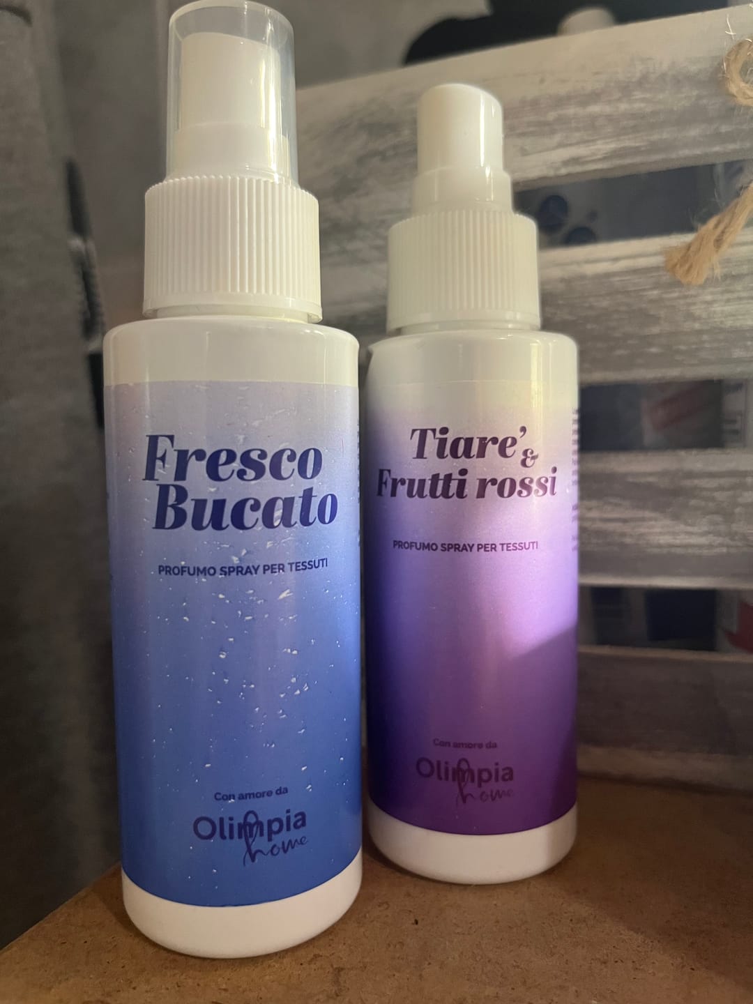 Customer photo review of Profumo spray per tessuti Fresco Bucato ml.100