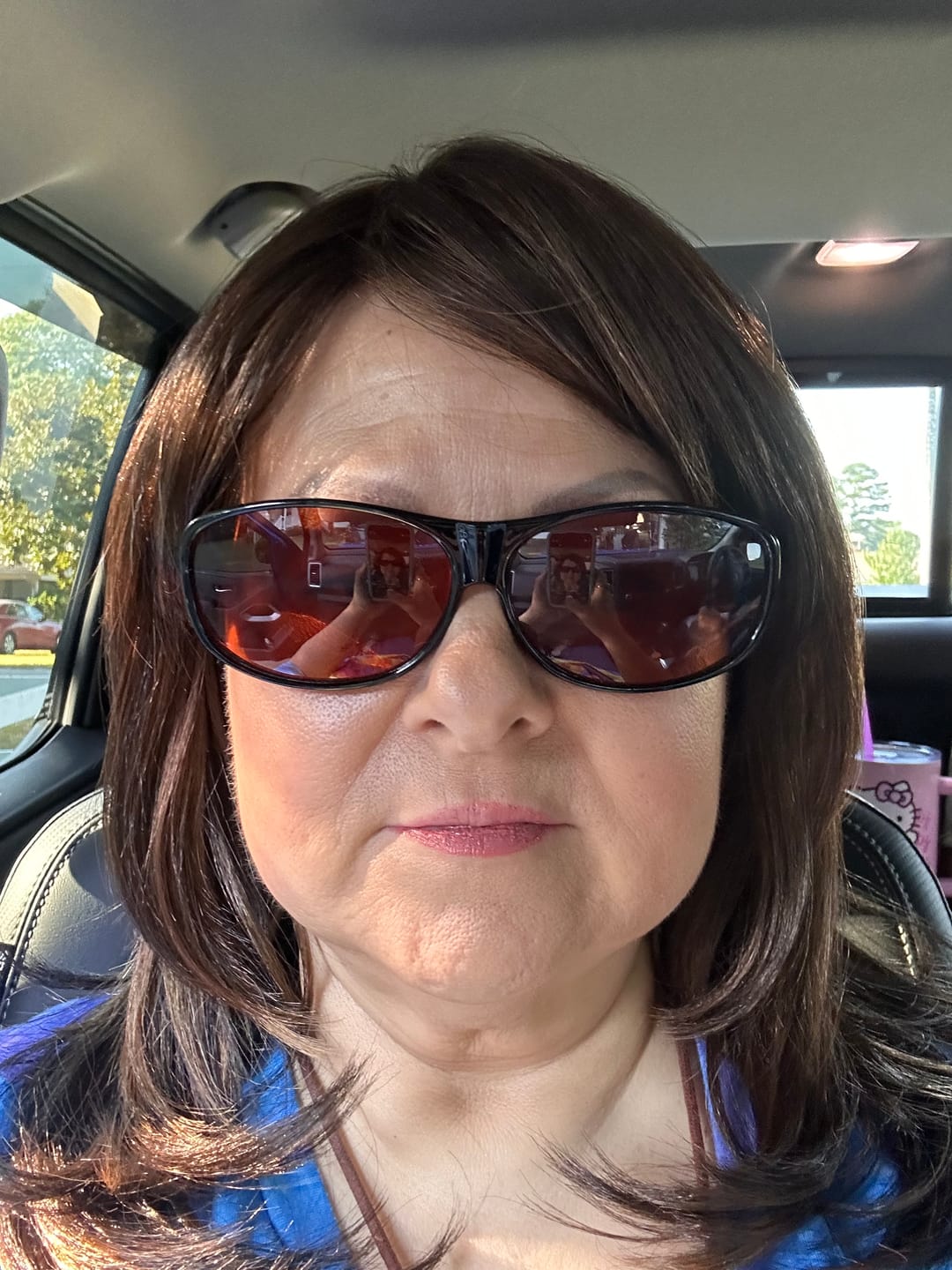 Customer photo review of Freetress Fullcap Band Wig NEW YORK GIRL