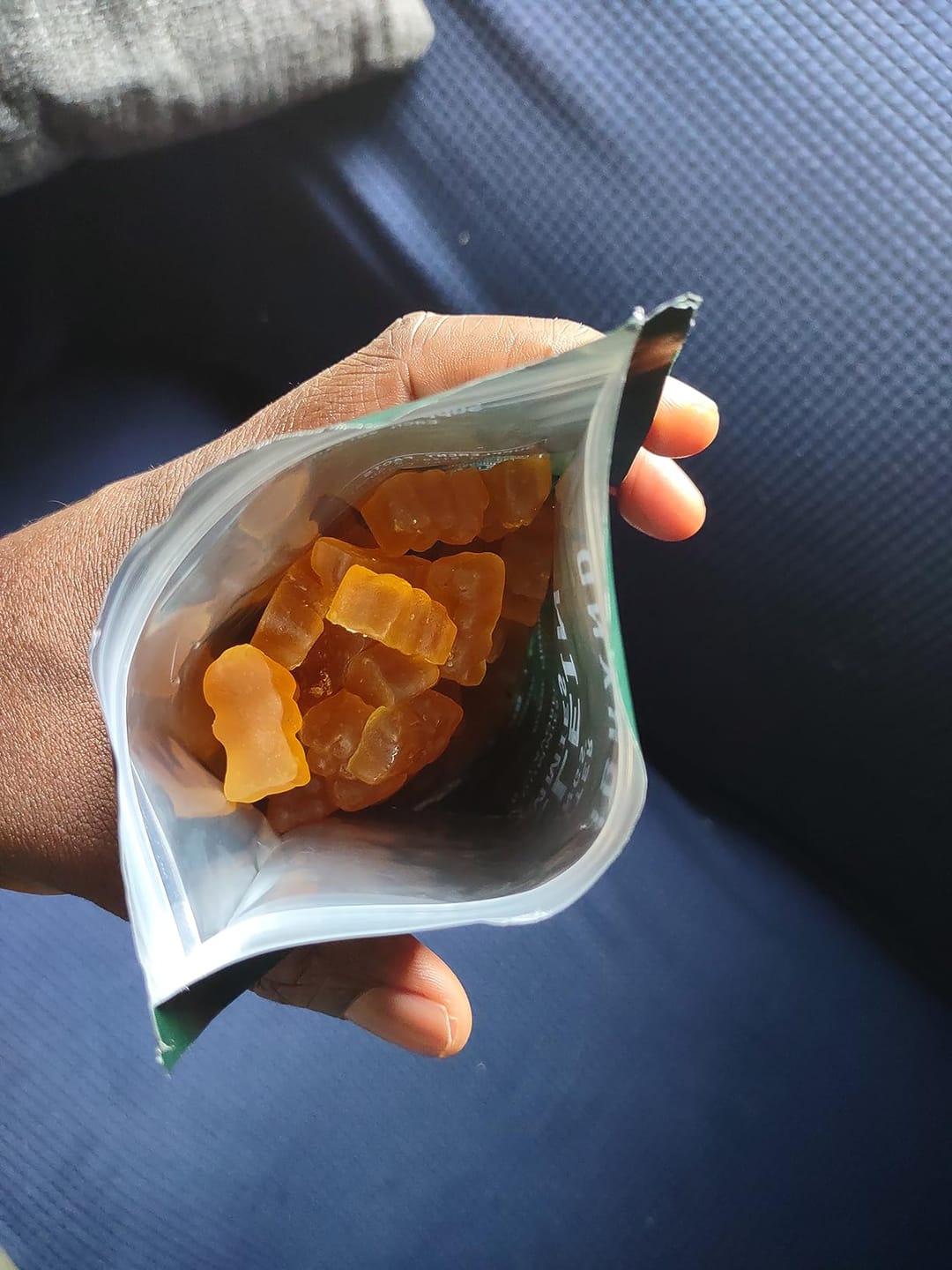 Customer photo review of Mullein Gummies