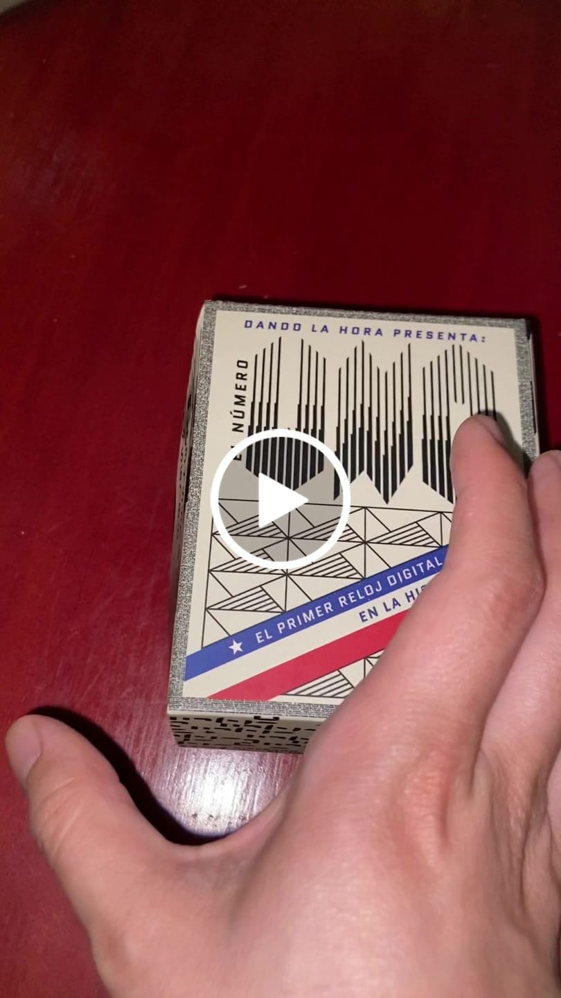Customer video review of PREVENTA CON DESPACHO JULIO: El Número Uno, el primer reloj digital en la historia de Chile