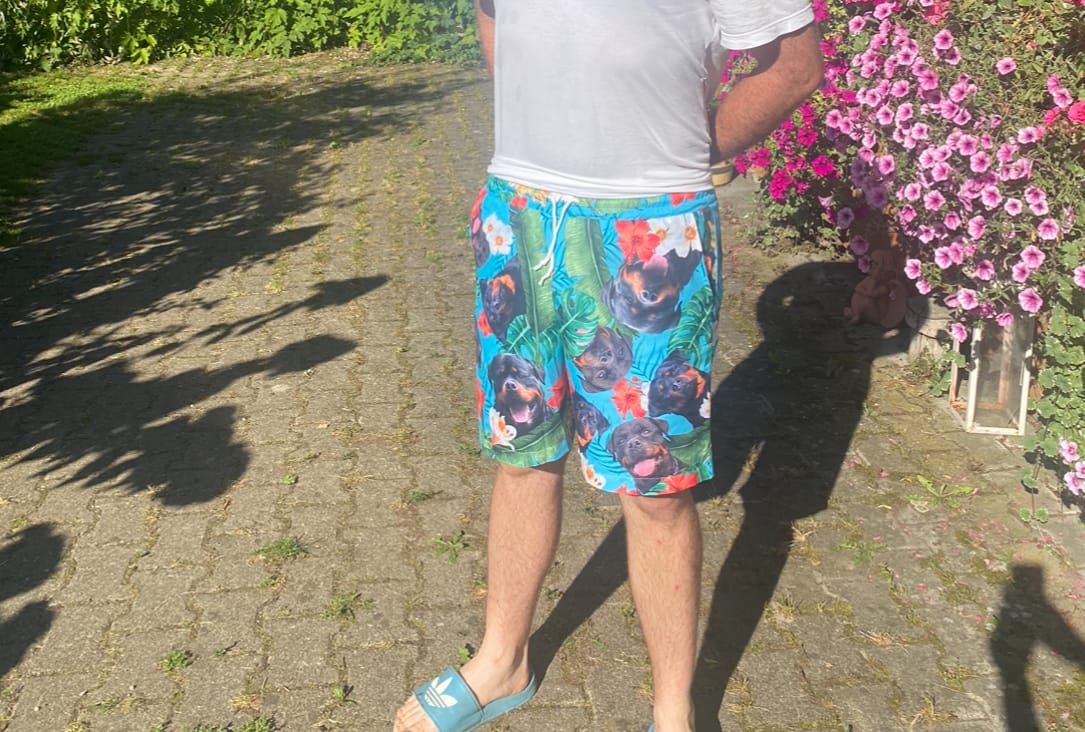 Customer photo review of Dein Foto - Individuelle Badehose