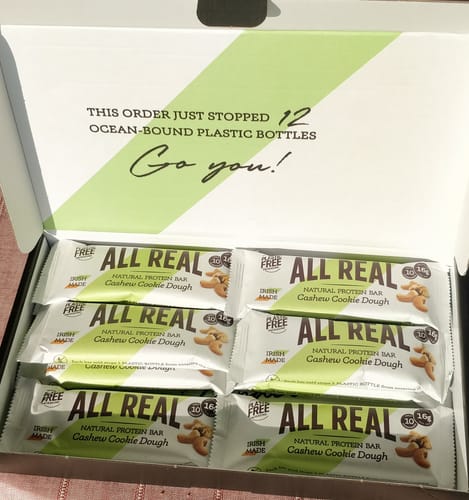 Customer photo review of Cashew Cookie Dough Protein Bar