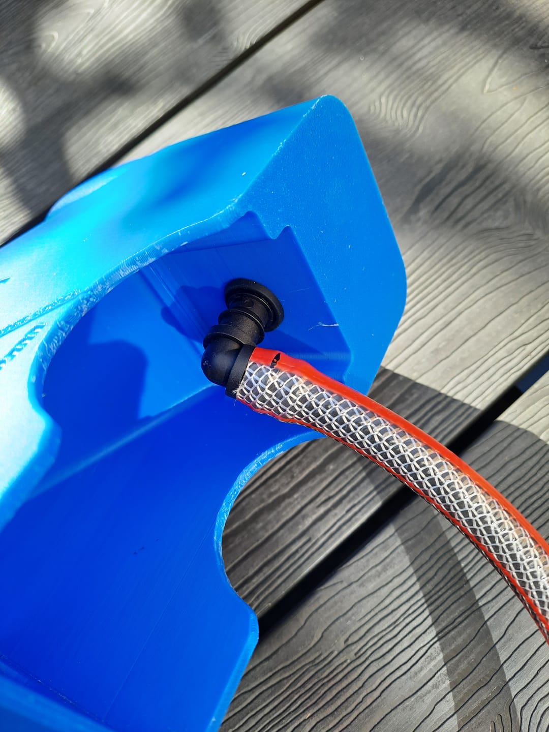 Customer photo review of Clean-Up Buddy 12Volt Kit - (500gph)