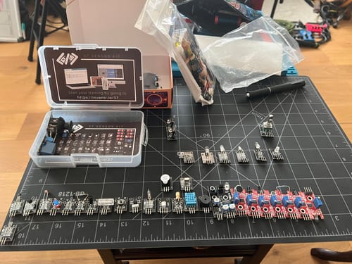 Customer photo review of 37 in 1 Sensor Kit