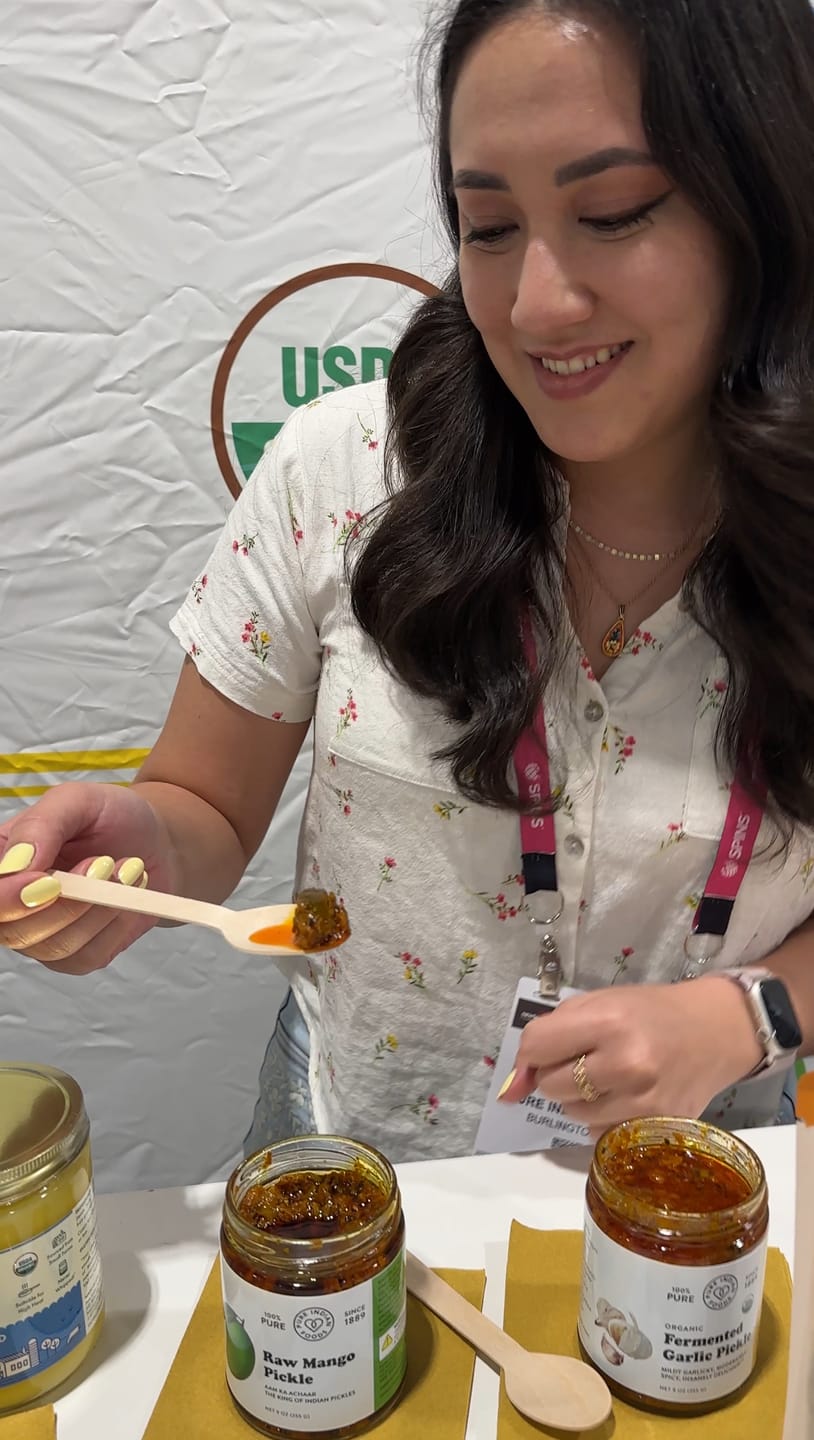 Customer photo review of Indian Raw Mango Pickle - Limited Edition Seasonal Item - 9 oz