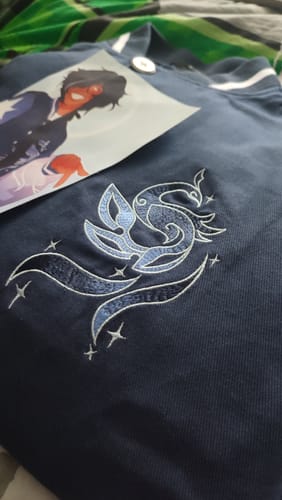 Customer photo review of Genshin Varsity Jacket Preorder